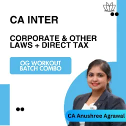 CA Inter Law & DT OG Workout Batch Combo For Jan 2…